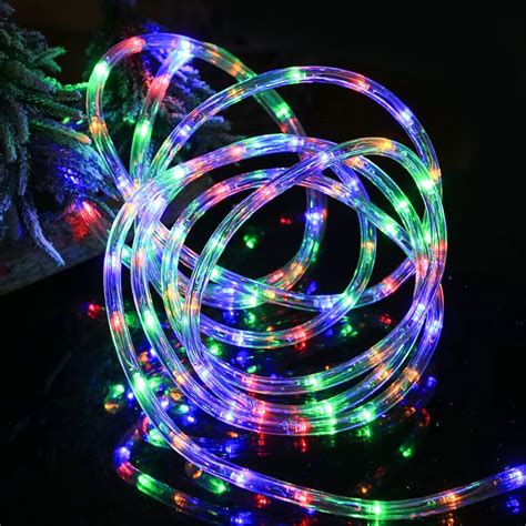Buy HuiZhen Indoor Outdoor Rope Lights,110v 100ft Connectable ...