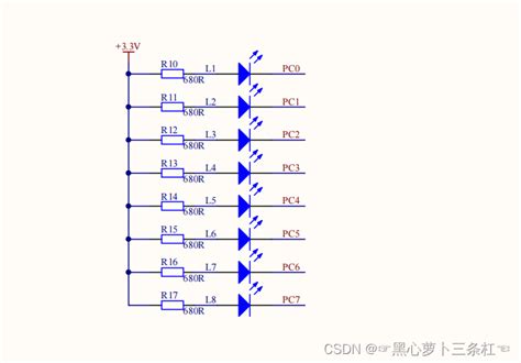 51单片机实现4个按键控制8个LED灯四种状态