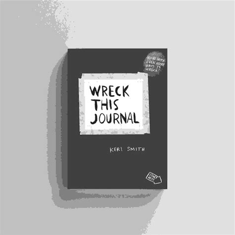 Wreck This Journal Book by Keri Smith | Shopee Philippines