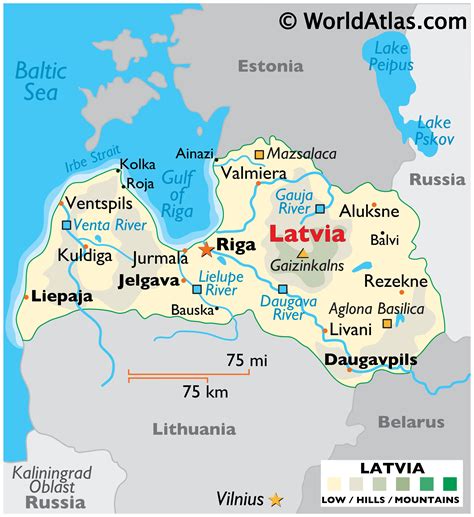 Latvia Flag Coloring Page