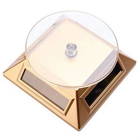 Rotating Display Stand - Solar Display Stand Rotating 360 Degree Trader ...
