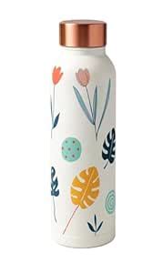 KC Pure Copper Designer Water Bottle with Leak Proof Protection ...