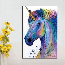 any color large unicorn wall qkart nordic poster canvas painting colorful unicorn wall any color large unicorn wall qkart nordic poster canvas painting colorful unicorn wall