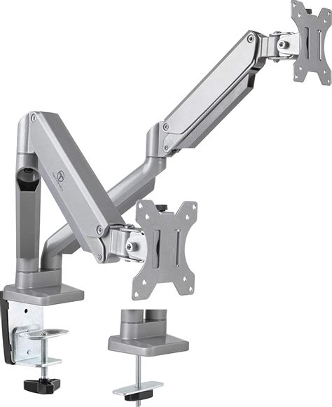 TechOrbits Dual Monitor Mount Stand - SmartSWIVEL - India | Ubuy