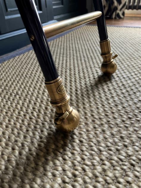 Image result for Brushed Brass Library Ladder