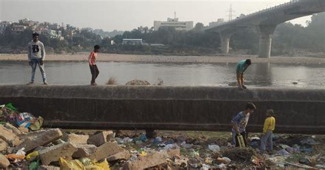 In Jammu, volunteers are cleaning up River Tawi with little government help