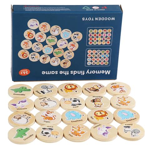 BHKC Animal Matching Card Game - Memory Game For Toddlers India | Ubuy