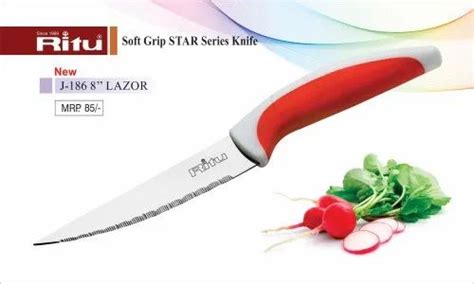 SS Knife - J-54 3 Rivet Handle Knife 8 inch Manufacturer from Rajkot