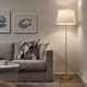 SKAFTET Floor lamp base, brass-colour - IKEA