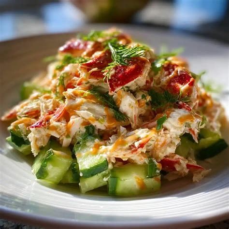Cucumber Crab Salad