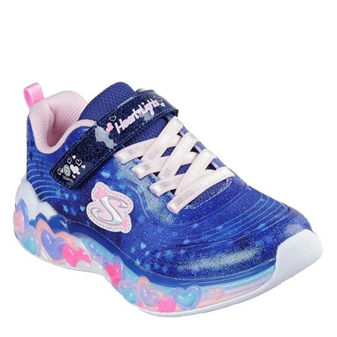 Skechers Eternal Heart Lights Light Up Trainers Girls | SportsDirect ...