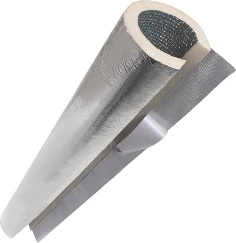 Amazon.com: Water Pipe Insulation Aluminum Foil Lagging/ Cladding Semi ...