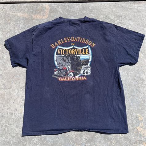 X-Large Harley Davidson tee shirt victorville cali... - Depop