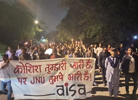 Several injured in late night brawl in JNU between student groups