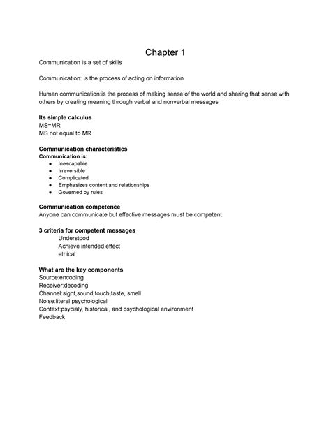 Communication Chapter 1 Concept Map 的图像结果