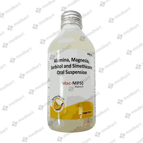 MAC MPS SYRUP 200 ML Price, Uses, Side Effects & Substitutes | Medkart