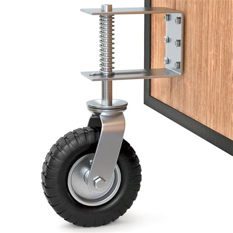 Nordstrand 8-inch Heavy Duty Gate Wheel with Suspension - for India | Ubuy