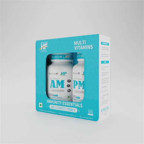 HF Series AM PM Multivitamin Tablets (60 TAB) - HealthFarm – Healthfarm ...