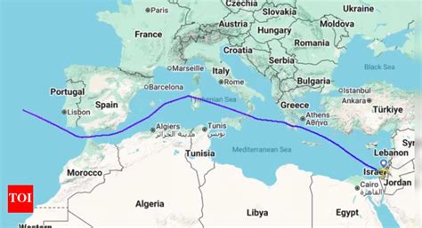 Odd flight path: Israeli PM Netanyahu’s plane skirts Europe, takes long ...