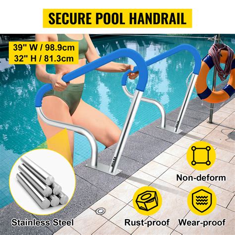 Secure Pool Handrail