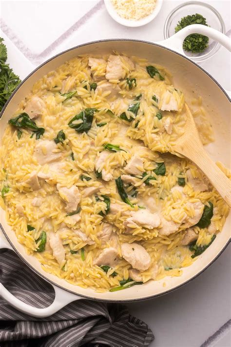 Easy Chicken Orzo Recipe [VIDEO] - The Recipe Rebel