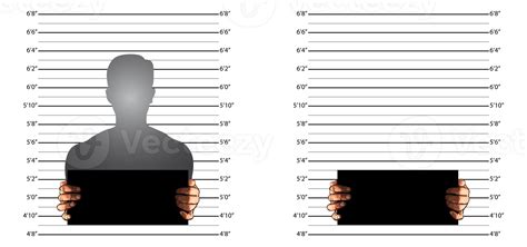 Mugshot Template Png