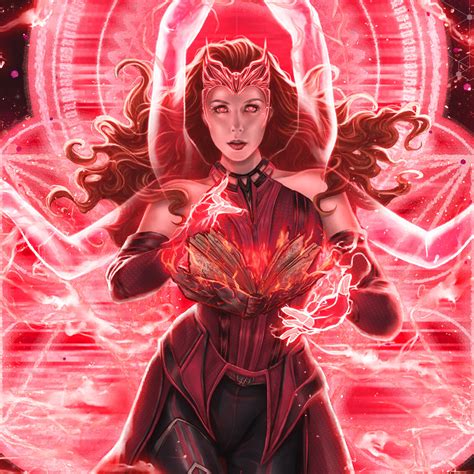 ArtStation - Scarlet Witch, Harbinger of Chaos