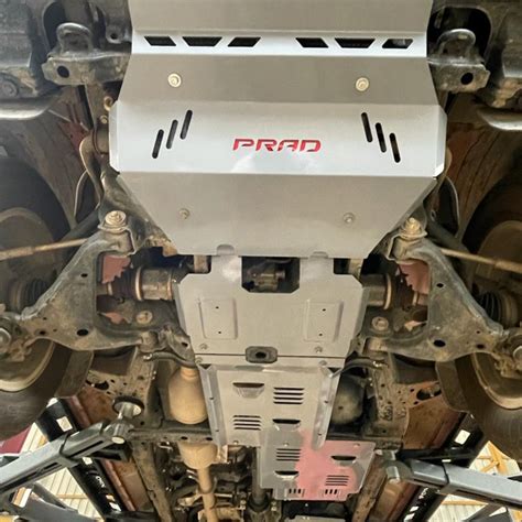 Underbody Guard Aluminium & Mild Steel - Toyota Hilux - Prad Shop
