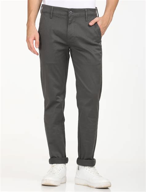 Men's Charcoal Grey Slim Fit Chinos – Levis India Store