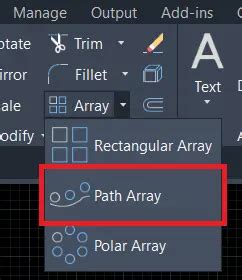 Image result for AutoCAD Path Array Tutorial