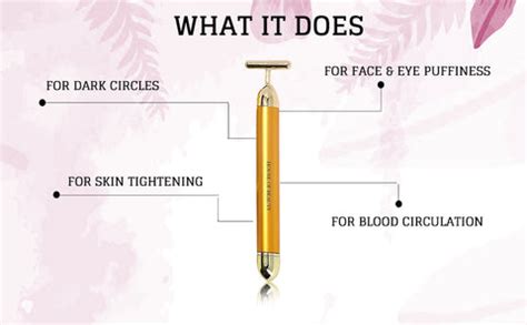 🔥 HOT SALE 🔥 24K Gold Electric Facial Massage Roller 🌟50% OFF🌟🌟 ...