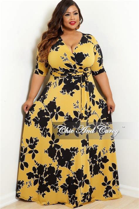 black plus size dresses