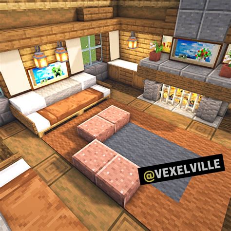 Living Room Design Minecraft | Bryont Blog
