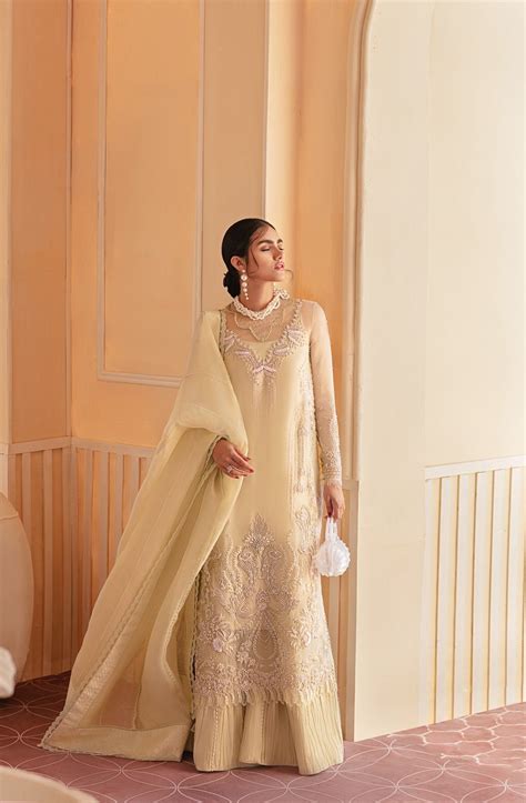 Luxury Pret '21 - Chartreuse – Nainpreet - The Collective