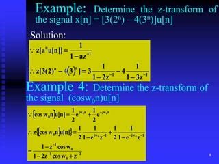 Correlation Property of Z Transform Example 的图像结果