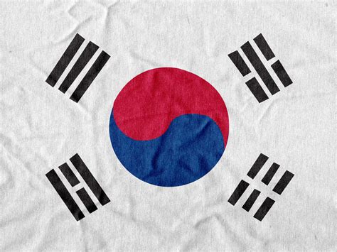 Flag Of South Korea Free Stock Photo - Public Domain Pictures