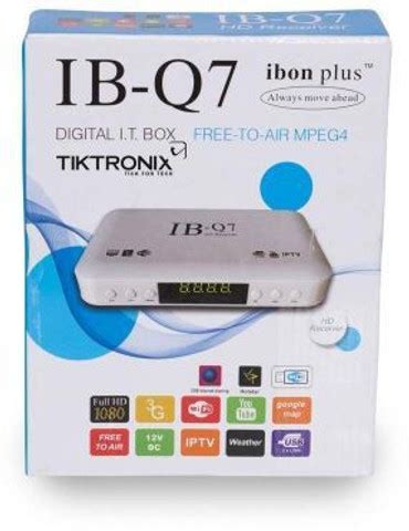 Sayeny IB-Q7,Free to Air MPEG 4 HD Set top Box with Pendrive Slot ...