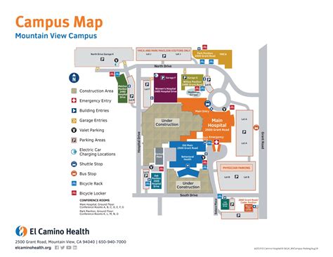 El Camino Hospital Map (2022 - 2019) - All Maps