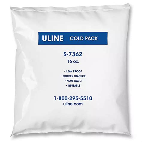 Cold Packs - 16 oz S-7362 - ULINE