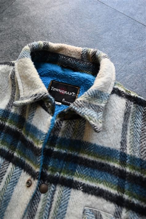 "TOWNCRAFT" CHECK DESIGN SHAGGY SHIRT JACKET 【下北沢】 | iroha