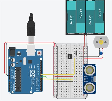 Image result for Set Servo Speed Using HC-SR04 and Arduino