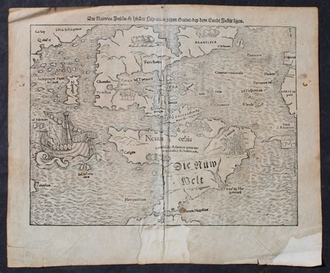 North America - America; S. Henricpetri, Basel - Die Neüwen Inseln/ So ...