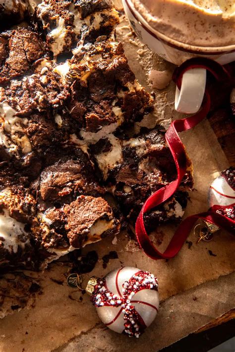 Toasted Marshmallow Hot Chocolate Bars. - Half Baked Harvest