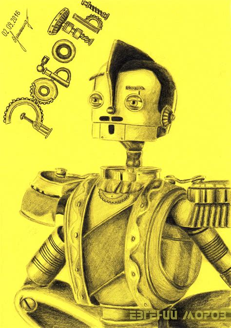 Rodney Copperbottom, Robots. Pencil drawing by EvgeniyMoroz on DeviantArt