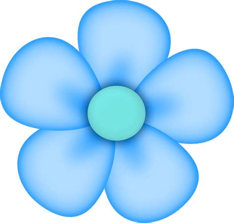 Free Blue Flower Cliparts, Download Free Blue Flower Cliparts png ...