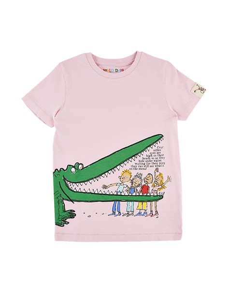 Buy Roald Dahl™ & NHM™ Crocodile T-Shirt at Marks & Spencer