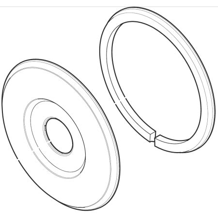 Pfister 960-142A Pasadena 8P8 Series Replacement Escutcheon | Ferguson Home