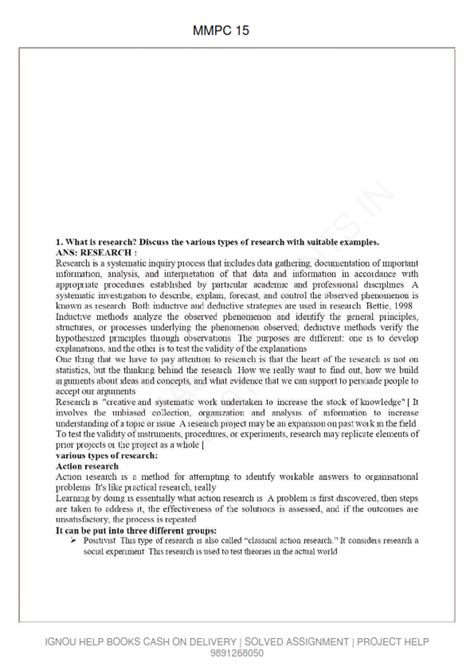 Image result for Mmpc016 Solved Assignment