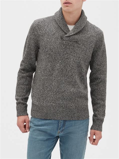 Mens Designer Shawl Collar Sweater at Terry Comer blog