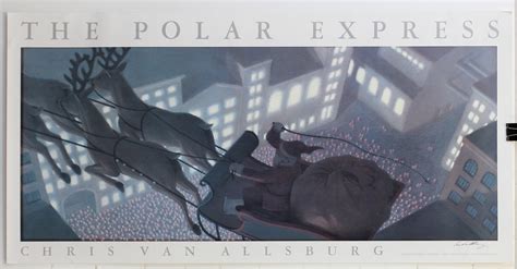 Chris Van Allsburg Polar Express Illustrations